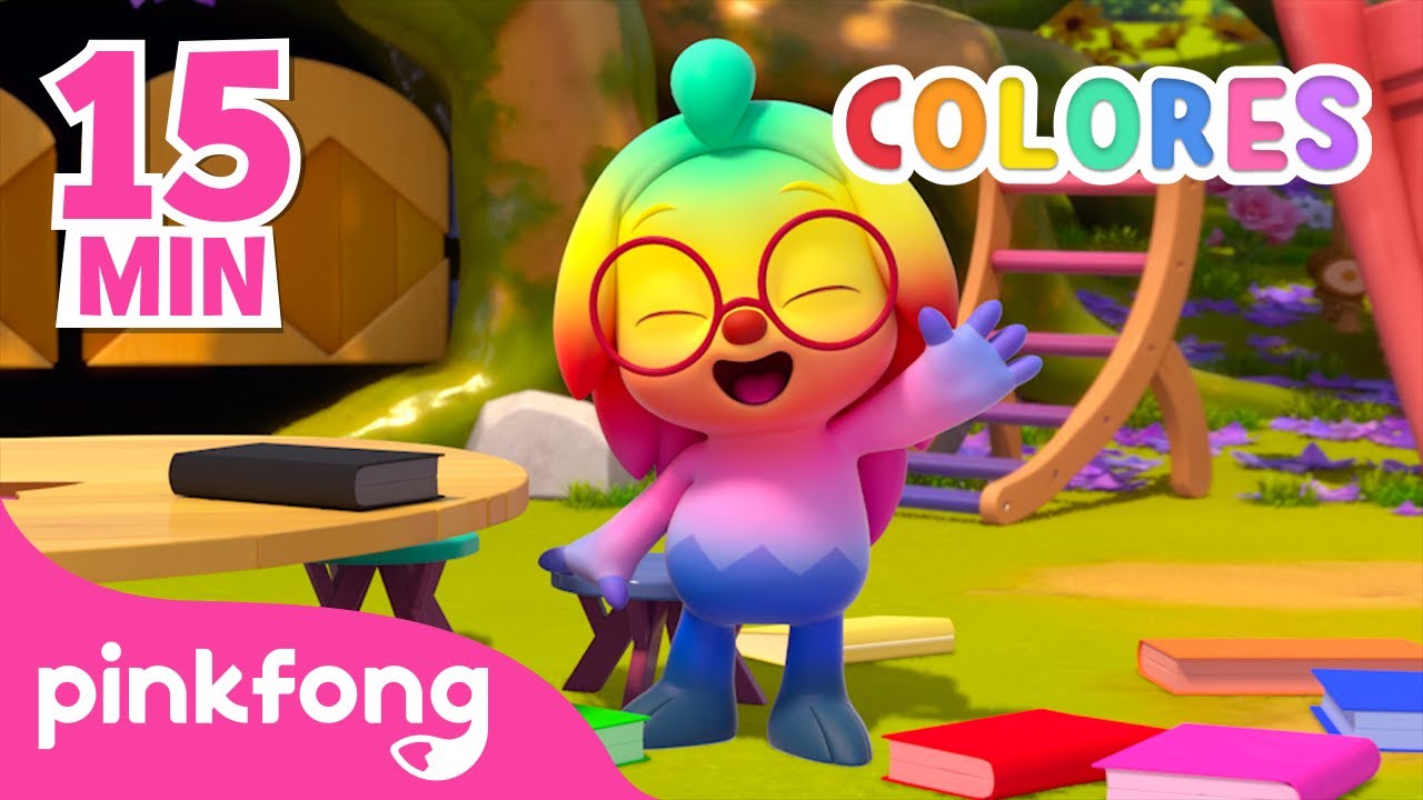 Aprende Colores con Hogi | 15Min | Colores |@Hogi & Pinkfong en español - Juega y Aprende | Pink