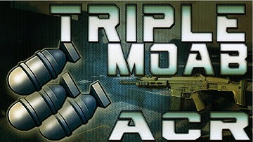 Mw3: TRIPLE ACR MOAB Solo Tips & Tricks Basic Techniques Ep.1