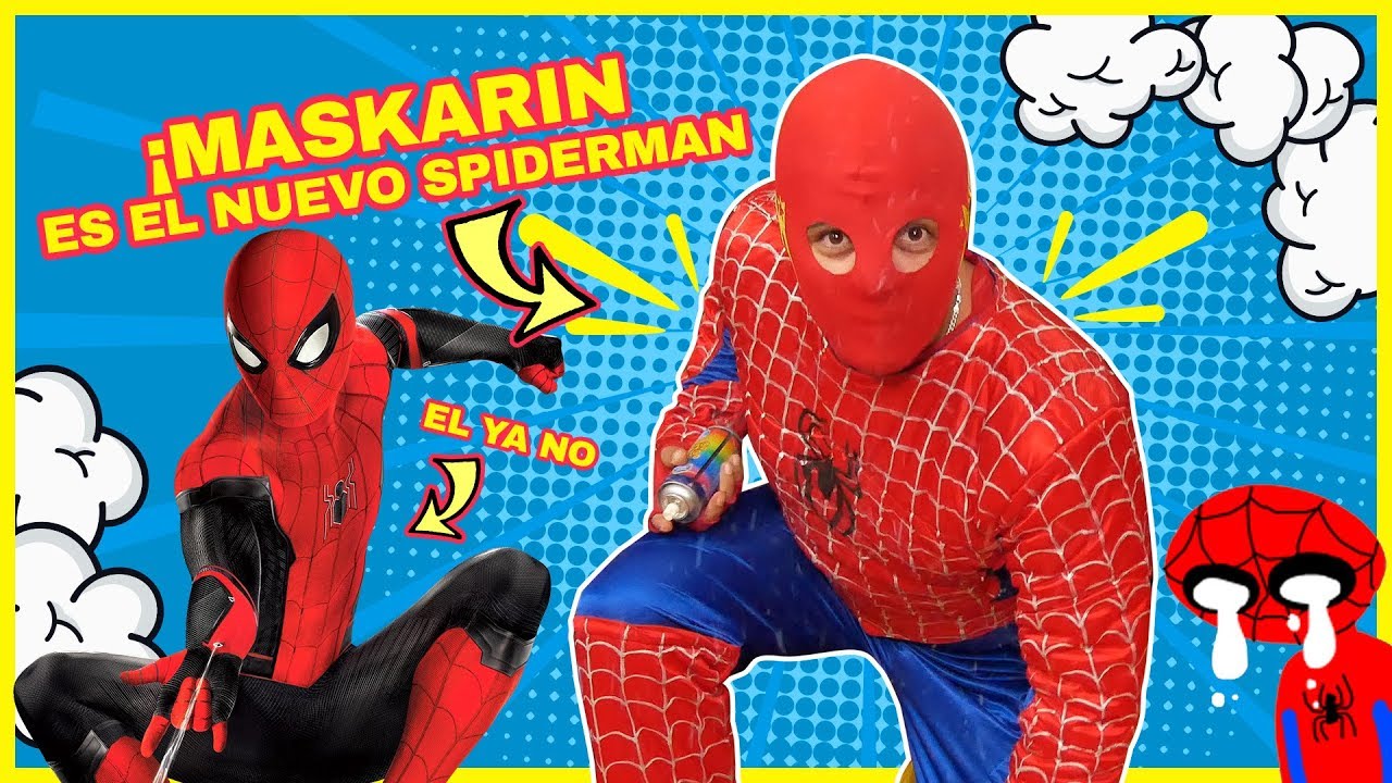 Introducir 52+ imagen maskarin spiderman