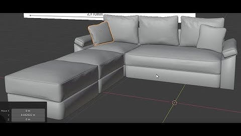 Tutorial Sofa | English | 3D | Blender | Part 4