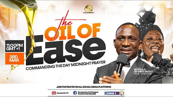 MID NIGHT PRAYER COMMANDING THE DAY || THE OIL OF EASE || 03-03-2025