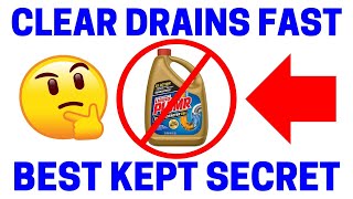 How To Clear Clogged Drains In Seconds!