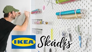 IKEA Skådis Pegboard System | Easy Installation Tips