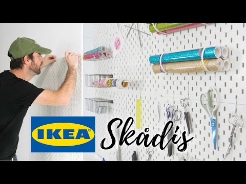 IKEA Skådis Pegboard System | Easy Installation Tips