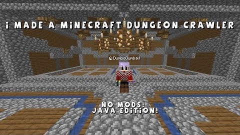 So I made a Minecraft Dungeon Crawler
