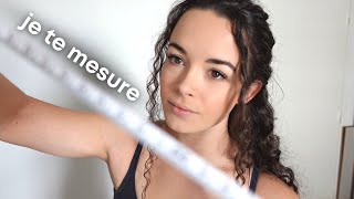 ASMR [Roleplay] - JE TE MESURE | Roleplay médical