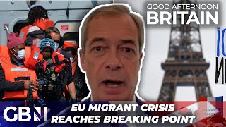 Nigel Farage on the EU's migrant crisis - ‘I said millions would come… Now they’re panicking!’