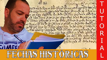 ⌛️ ¿Cómo SABEMOS si las FECHAS históricas son REALES? ⌛️ CÓMO hacer CÓMPUTOS de FECHAS HISTÓRICAS