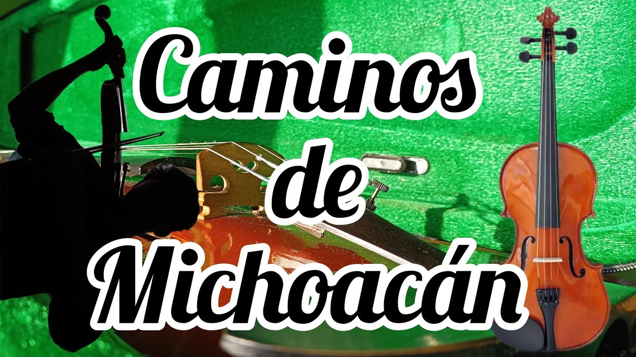 Cómo tocar Caminos de Michoacán en violín (primer violín) en tono de 