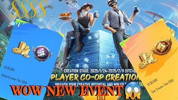 OMG 😱 Wow Co-Op Creation Contest Is Here | PUBG MOBILE | BGMI