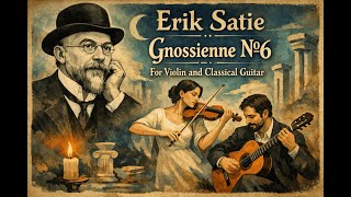 Erik Satie - Gnossienne Nº6. For Violin and Classical Guitar.