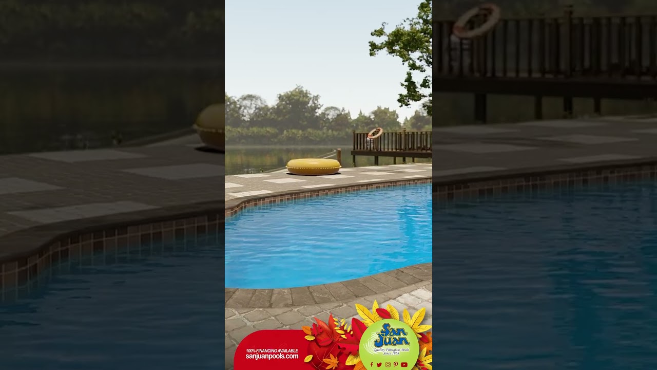 Introducing the Pompano Beach Fiberglass Pool: Elegance Meets Fun for Every Backyard! 🌊🏊‍♂️