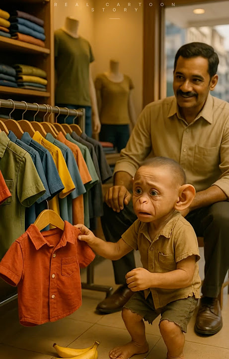 Poor monkey sad story #aivideo #aishorts | ai monkey shorts | monkey ai shorts