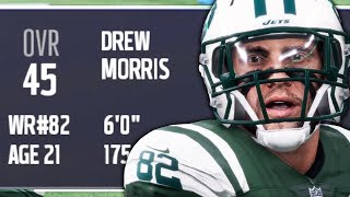 THE JETS SIGN THE WORST WR OF ALL TIME! Madden 18 Brutally Honest WR Career Ep. 1