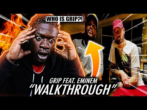 GRIP BARRIN WITH EMINEM! | Grip - Walkthrough! (ft. Eminem) (Lyrics) REACTION