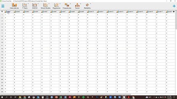 JASP Data Basics Introductory Statistics
