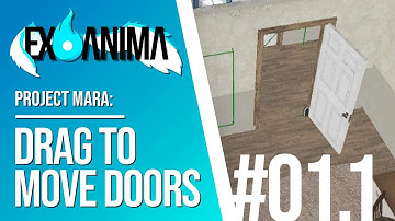 Project Mara Devlog #01.1 - UE4/5 Drag to Move Doors