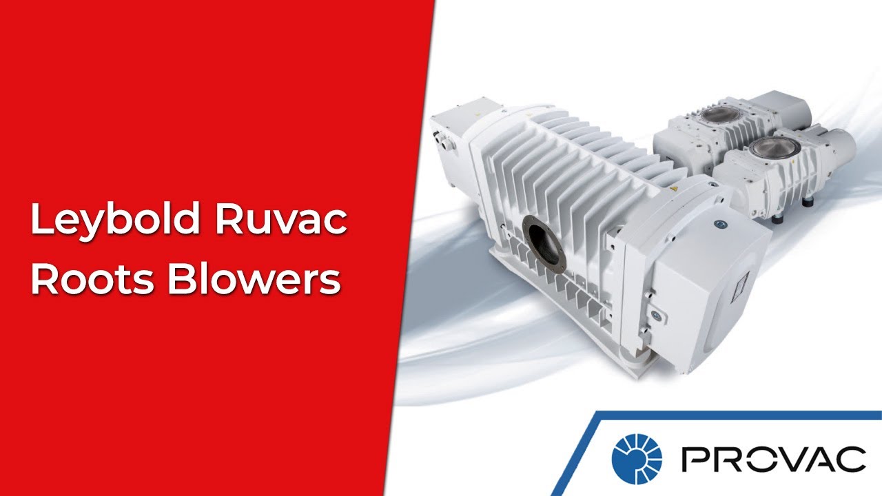 Leybold RUVAC Roots Vacuum Pumps YouTube