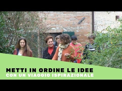 Metti in ordine le idee con un viaggio ispirazionale!