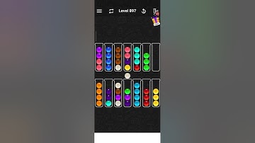 Level 897 of Ball Sort Color Puzzle