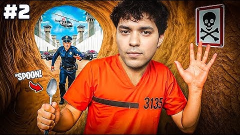 I BUILD BIGGEST TUNNEL IN MY JAIL || PRISON ESCAPE PART #2