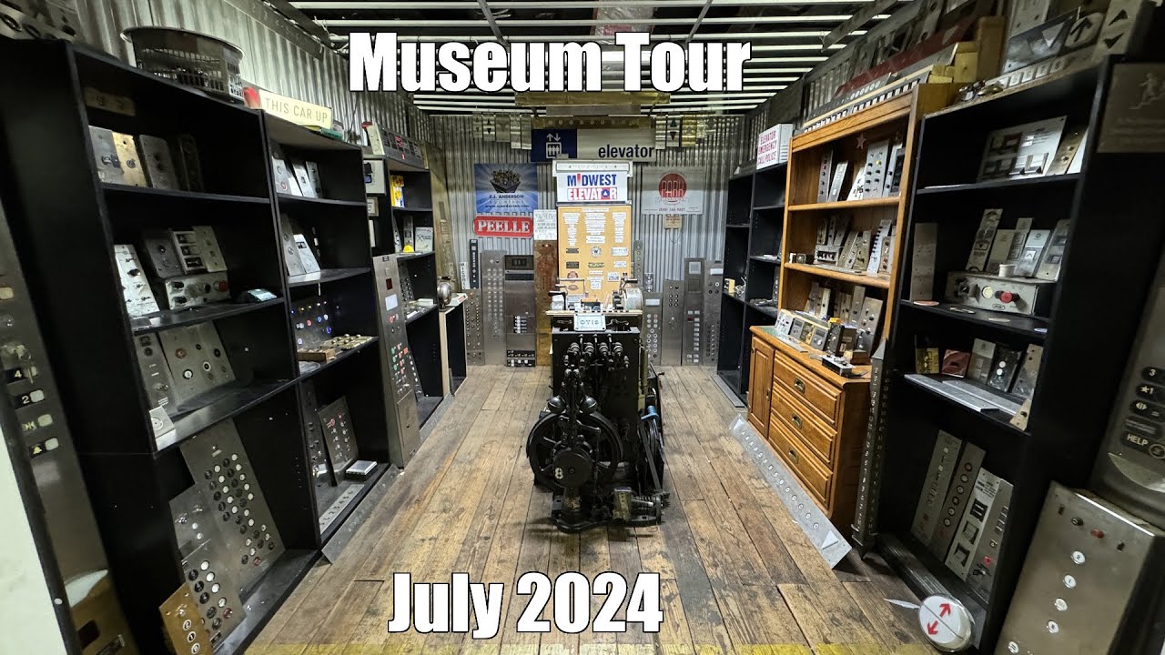 Full Tour of the elevaTOURs Elevator Museum - July 2024