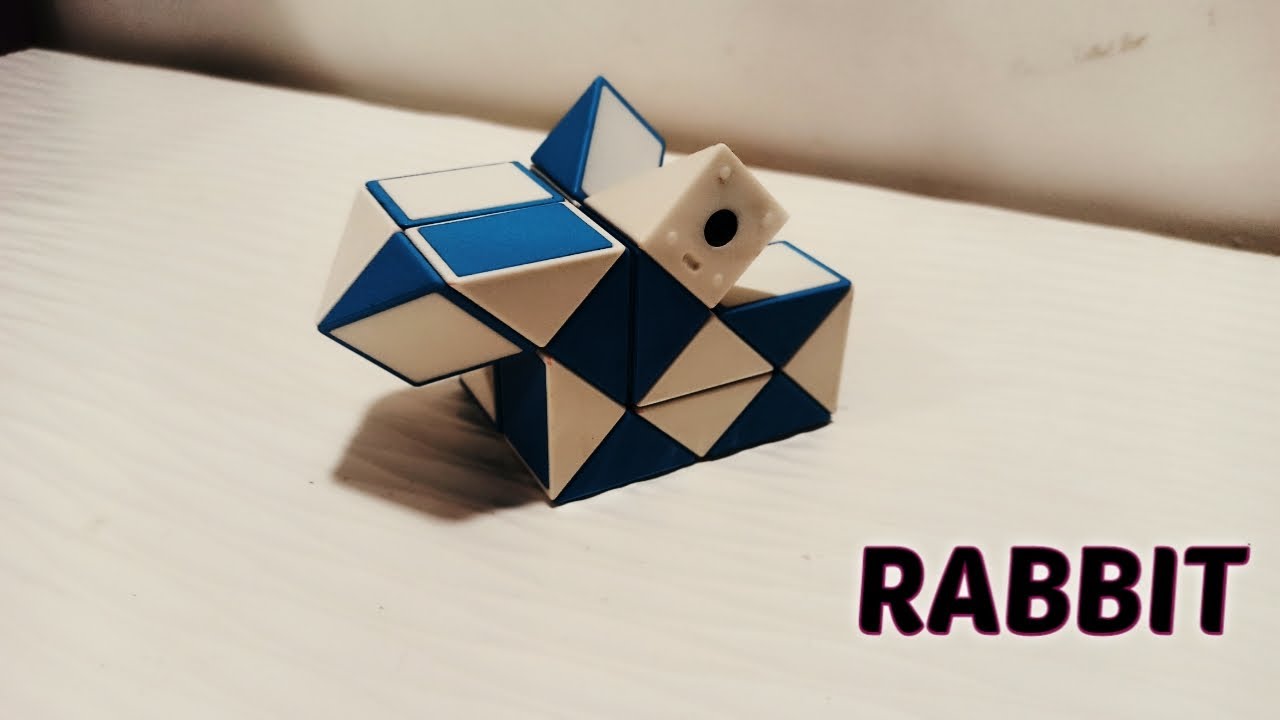 HOW TO MAKE RABBIT ON SNAKE CUBE | CUBE EXPERT ANSH 