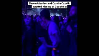 Shawn Mendes and Camila Cabello spotted kissing at Coachella