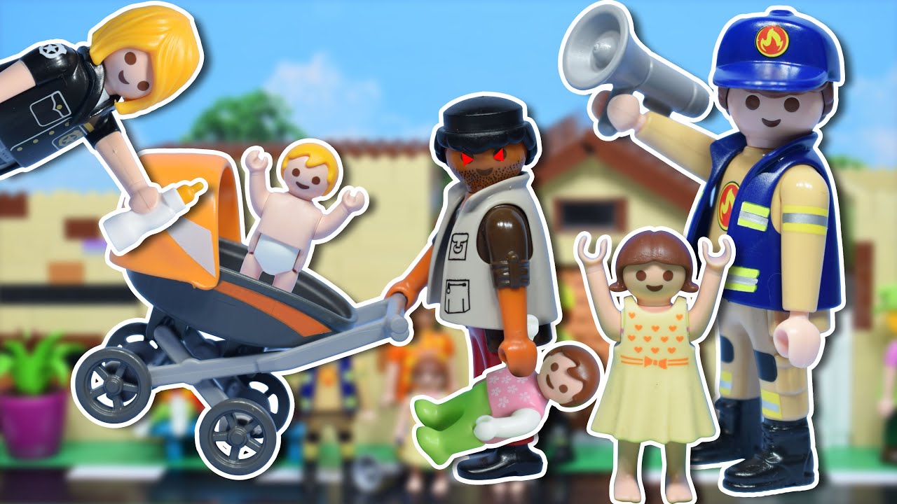 الحرامي كان هيخطف النونو و سمسم راح ينقذه - عائلة ساندي - قصص اطفال