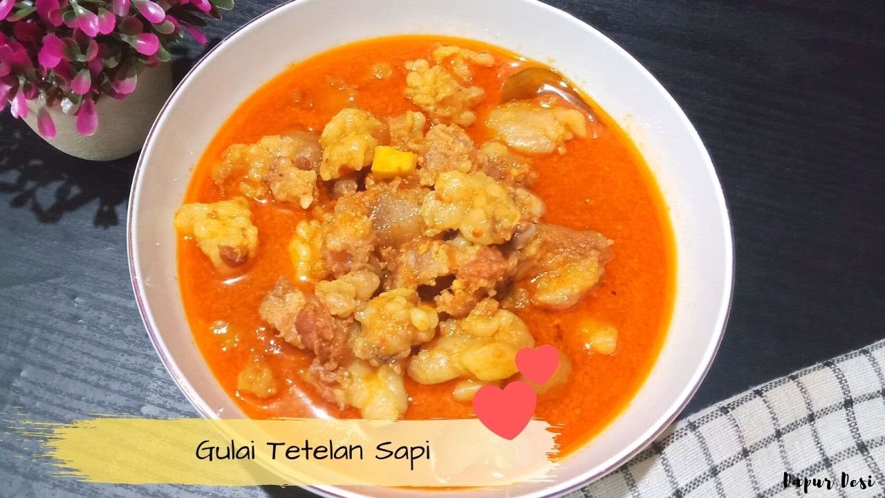 Resep Gulai Tetelan Sapi Youtube