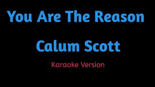 Video thumbnail of "You Are The Reason - Calum Scott (Karaoke Version)"