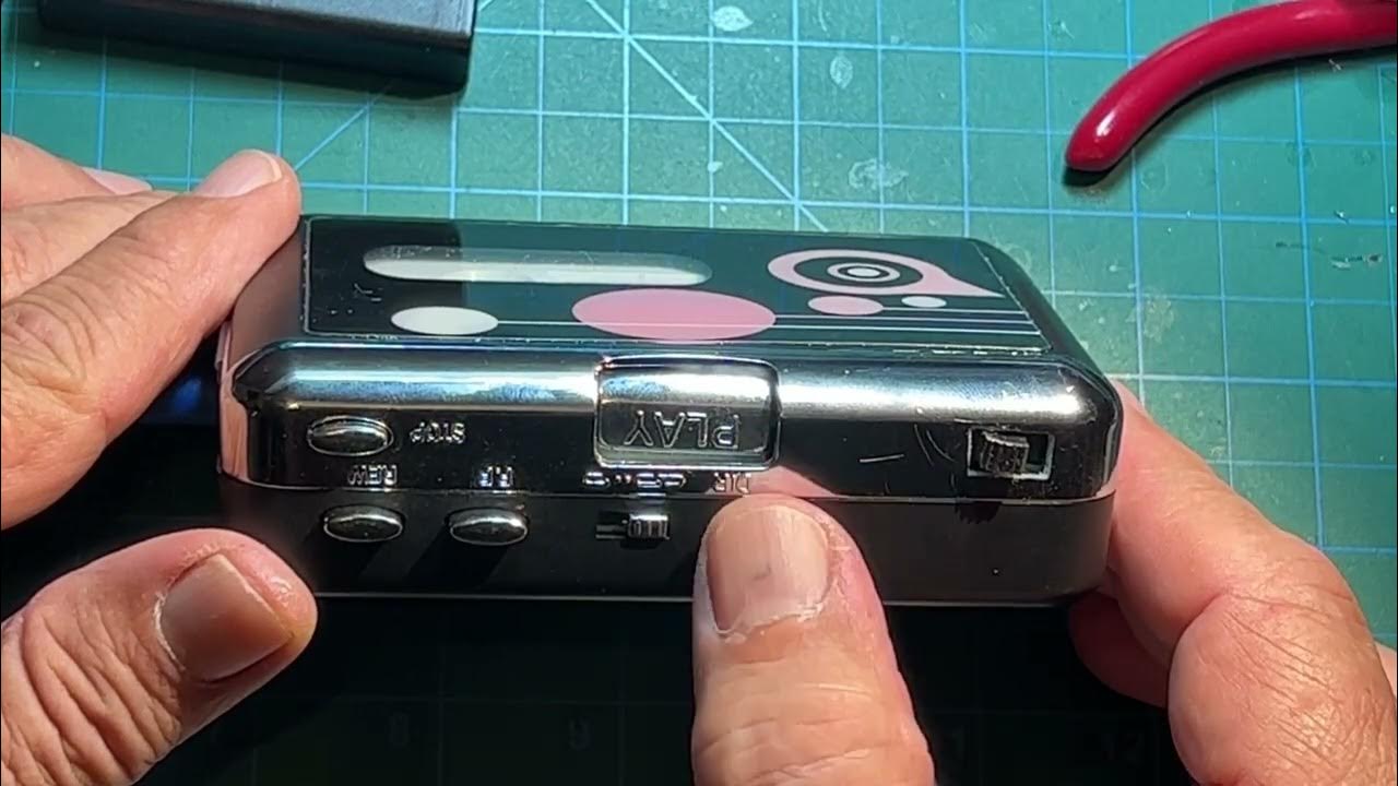 USB Cassette Player modified to play reverse and forward on both sides