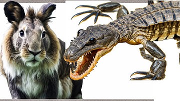 Using Ai to Combine Animals || MidJourney Animals Bland