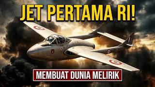 Jet Tempur Ini Bikin Dunia Melirik Indonesia di Tahun 1955!