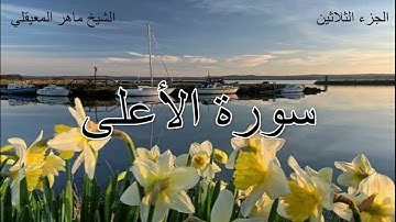 سورة الأعلى بصوت الشيخ ماهر المعيقلي