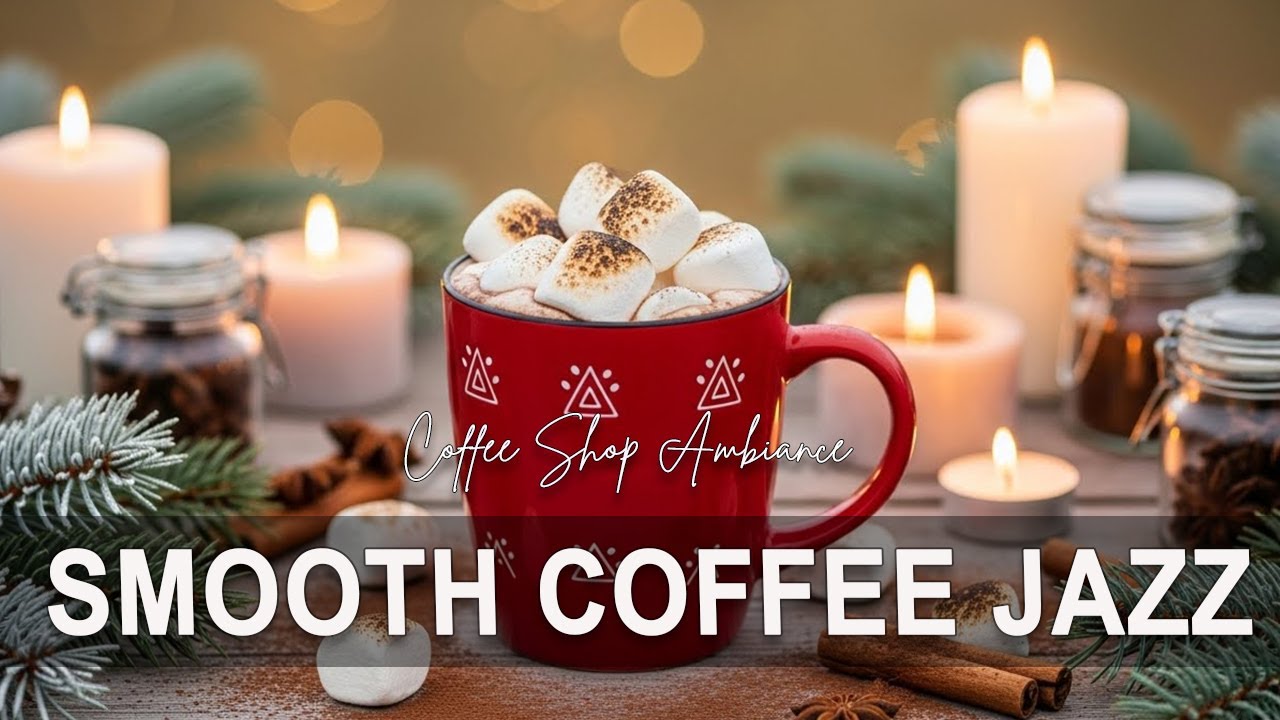 Smooth Coffee Jazz☕ Bossa Nova instrumental & Jazz Cafe Music for Happy Moods.