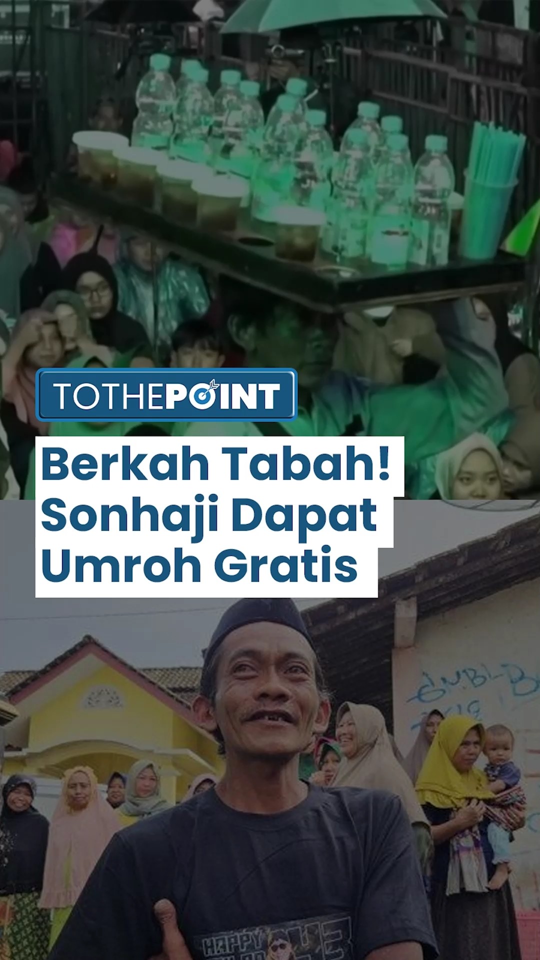 Ketegaran Sonhaji dalam Menerima Olokan Dibalas Tuhan! Dapat Donasi hingga Tawaran Umroh Gratis
