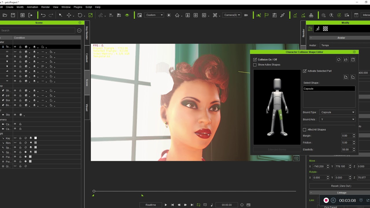 reallusion iclone decrease render time
