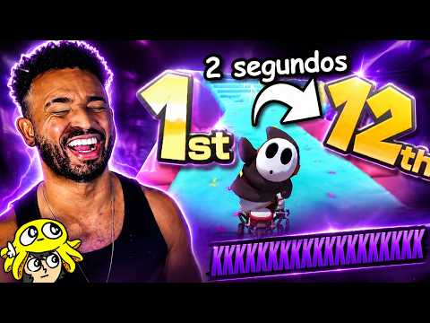 REACT mario kart é um jogo super justo, obrigado nintendo