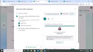 How to Setup MS Forms Settings 