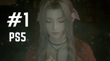 Final Fantasy 7 Remake Walkthrough Gameplay Part 1 - Intro (PS5)(1080p HD)