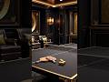 Black House Interior Design A Luxury Black And Golden House Shorts 