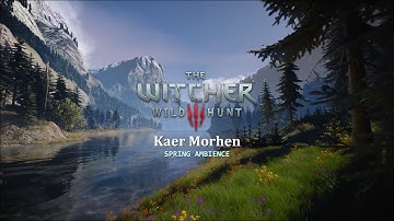 Witcher 3 - Kaer Morhen - Spring -  Music & Relaxing Ambience