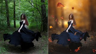 Photoshop Tutorial : Complete Photo Editing Tutorial - Blur Background - Photo Effects screenshot 3