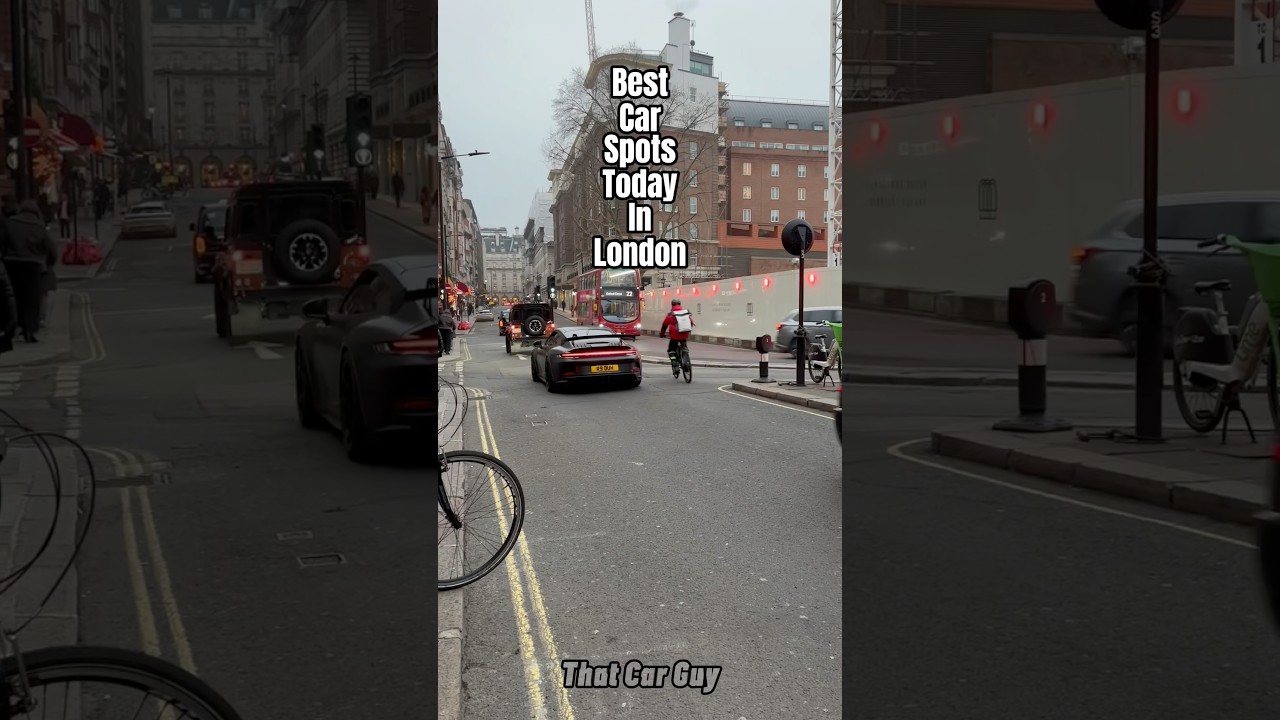 Best of London and Joe Macari car spotting… ft 