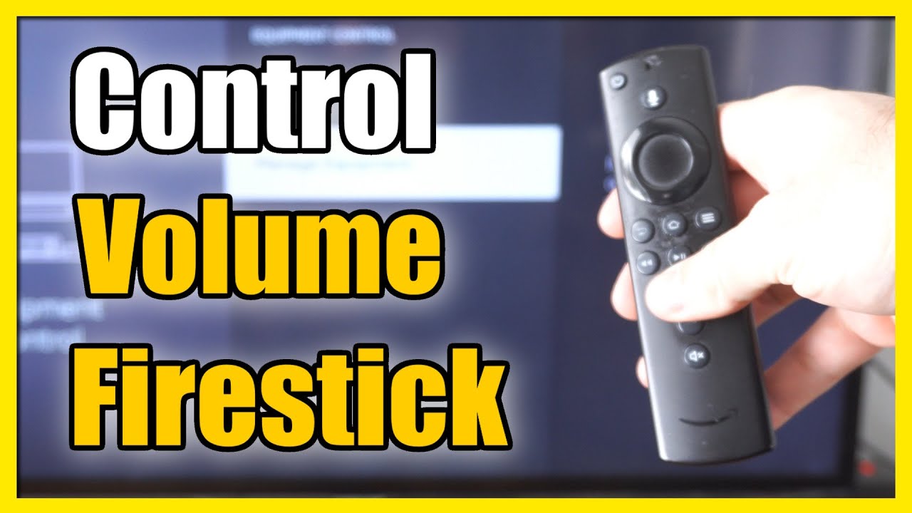 How to Sync Firestick Remote to TV Volume & Add TV (Easy Tutorial)