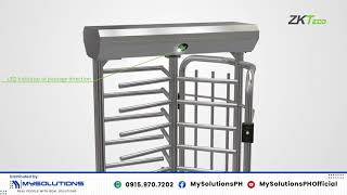 Zkteco Full Height Turnstile Introduction Video