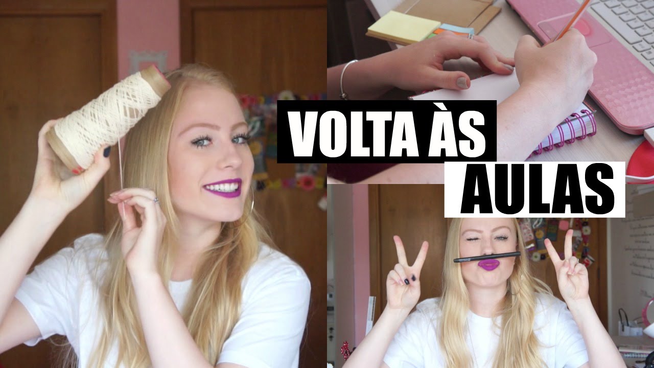 Volta às aulas: DIY, dicas, essenciais e muito +!!!