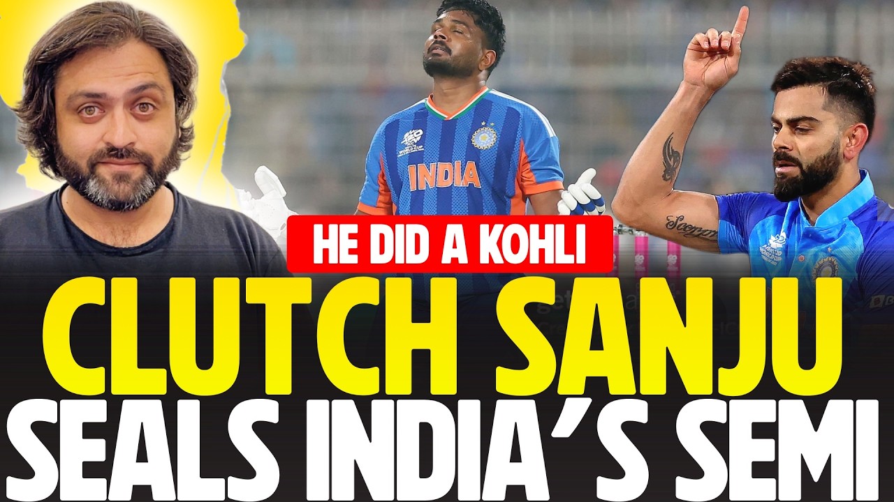 CLUTCH Sanju Samson did Kohli to SEAL India's Semi Final | India vs West Indies | T20 World Cup 2026