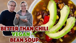 Celebrity 🌱 Vegan 'Better Than Chili' Chipotle Black Bean Soup Recipe Wealth